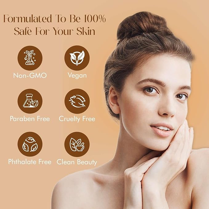 Vitamin C & Ceramides 2-in-1 Serum - & Priming, Anti-Aging, Skin Repair, Hydrates & Firms - Dermatologist Tested, Cruelty-Free Korean Skin Care for All Skin Types - 2 fl. oz