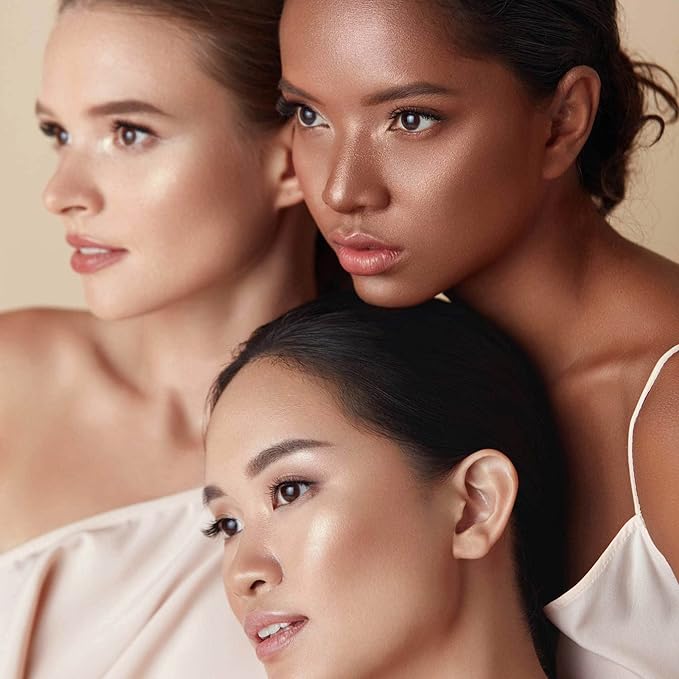 Lune+Aster Moonrise Contour & Glow Duo - Golden contour and a silk-textured champagne highlighter duo - gluten free, vegan, dermatologist tested, allergy tested, paraben free