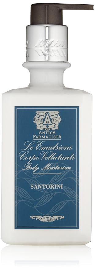 Antica Farmacista Body Moisturizer - Moisturizing Scented Lotion - Premium Body Moisturizer - Luxury Gift for Women & Men - Hand & Skin Hydration - Santorini, 10 Fl Oz