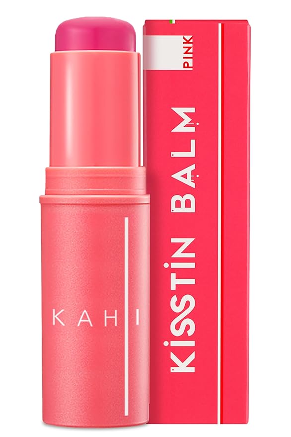 KAHI Kisstin Balm - Skin-Refining Face Moisturizer & Makeup Stick | Nourishing Beauty Moisturizer Stick | Makeup-enhancing Glow Balm (0.32 oz)