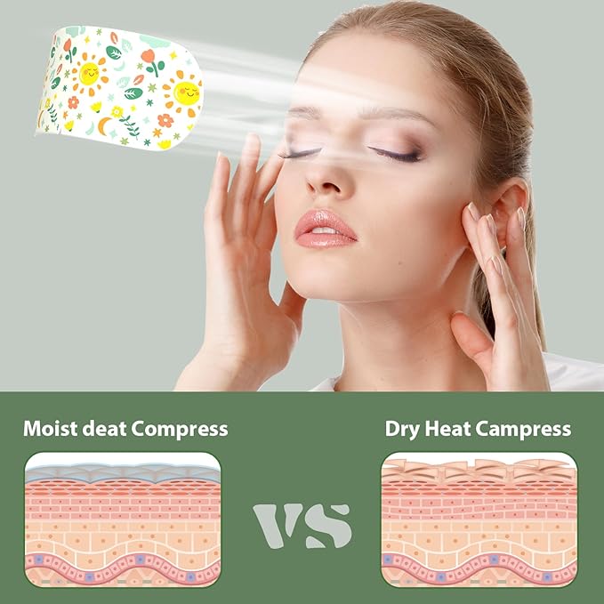 Steam Eye Mask,21PACKS Self Heated Eye Mask,Disposable Soothing Eyes Moisturizing Heat Eye Mask Warm and Comfy for Migraines Tired Eyes Dry Eyes