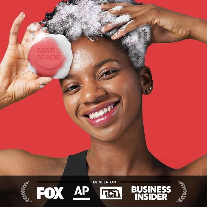 Red Bean Shampoo Bar 2.0 - Hydrating & Moisturizing Natural Hair Soap Bar Shampoo for Hair Color & Scalp Nourishment - Bathing Soap Solid Shampoo for All Hair Types (120g, 4.23oz)