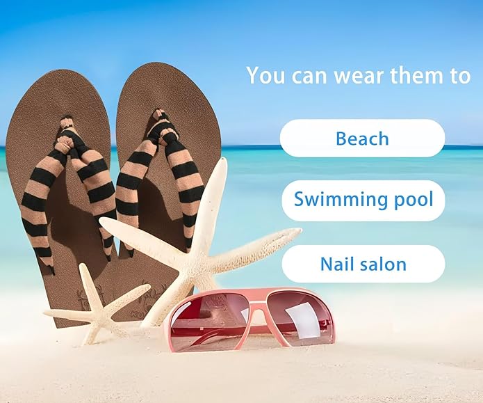 KuaiLu Womens Dressy Sandals Arch Support Yoga Mat Walking Cross Slides Ladies Slip on Orthotic Travel Outfits Slippers Cushion Comfortable