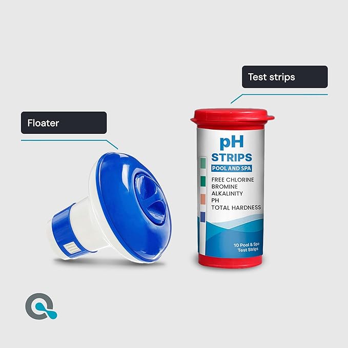 Aquadoc Bromine Hot Tub Starter Kit for Spas, Complete Spa Maintenance Kit with Bromine Tablets & Complete Hot Tub Chemicals Starter Kit (Bromine Hot Tub Starter Kit)