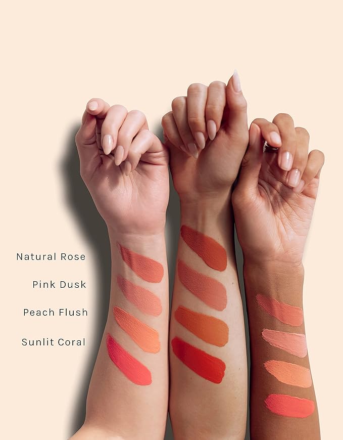 RÓEN - Cheeky Cream Blush | Vegan, Cruelty-Free, Clean Makeup (Natural Rose)