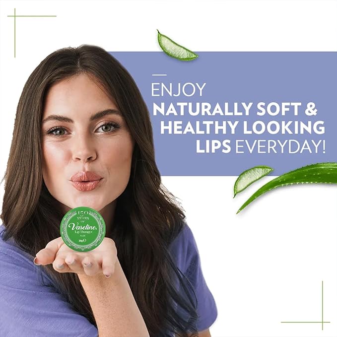 12 x Vaseline Lip Therapy Aloe Vera 20g
