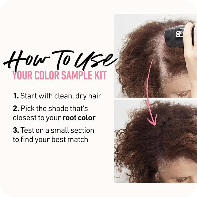 Boldify Hair Fibers Color Sample Kit - Fill In Thinning and Fine Hair for an Instantly Fuller, Thicker Look - 14 Shades for Women & Men - Grays