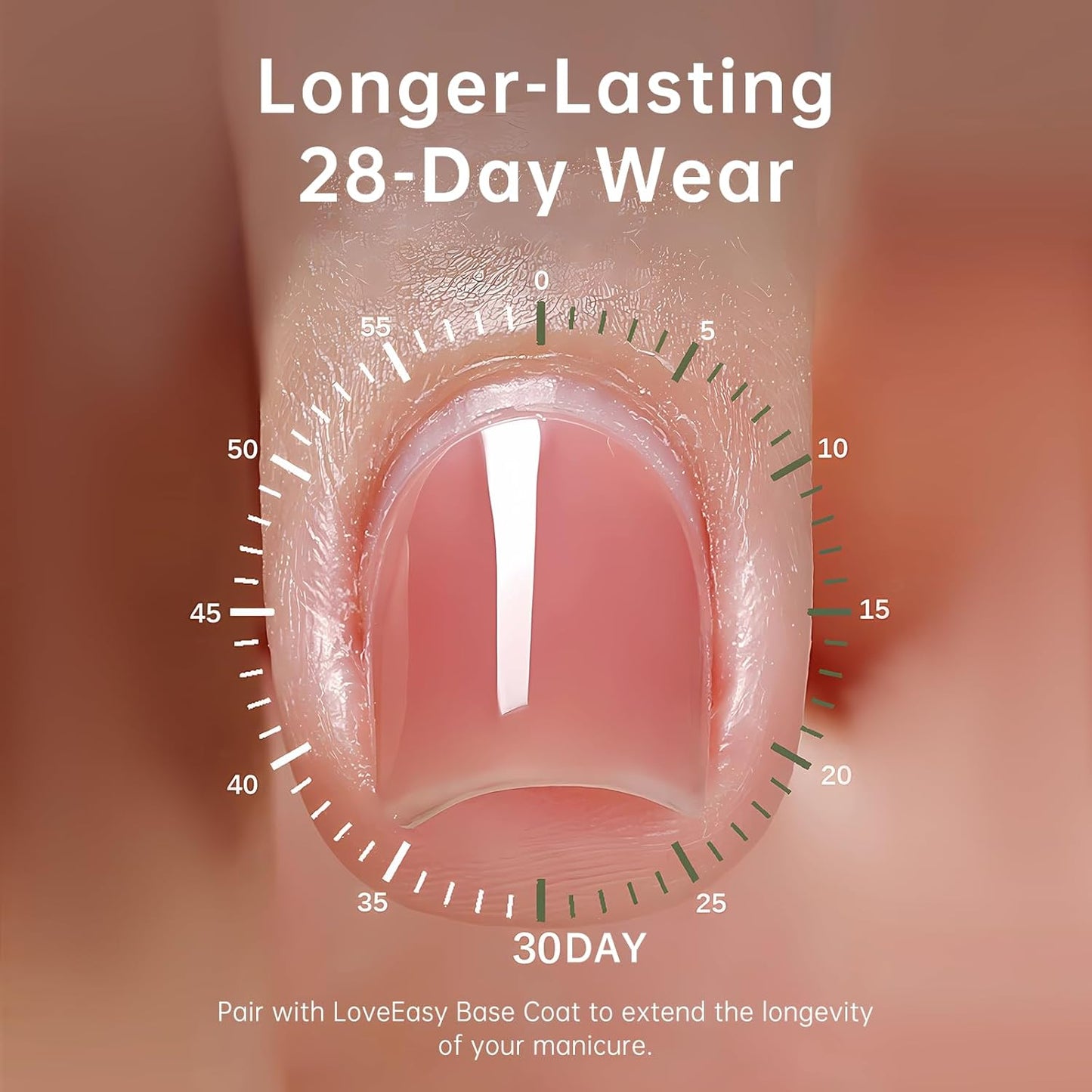 2pcs 0.5 fl oz Hema Free Gel Nail Polish No Wipe Top and Base Coat Set