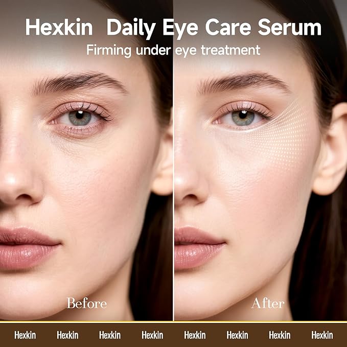 Camellia Concentrate Eye Serum Oil - 0.5 Fl Oz, Natural Dark Circle Treatment, Wrinkle Reduction, Brightens, Nourishes, Smooths Under-Eye, Dropper