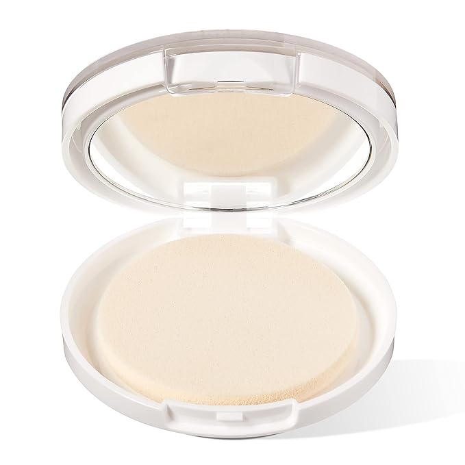 JOAH Perfect Complexion Cashmere Powder Foundation, Medium Face Coverage, Matte Finish, Korean Makeup, Compact Design For Oily & All Skin Types, 16 Hour Wear, Deep with Neutral Undertones
