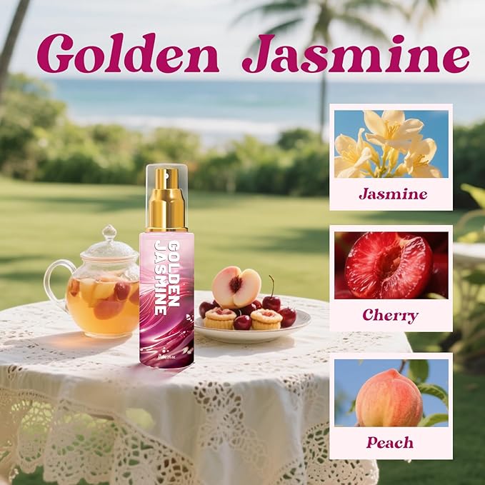 Body & Hair Spray for Women, Travel Size Body Mist, Fragrance Gift Set, 3 Pack, Each 2 Fl.oz