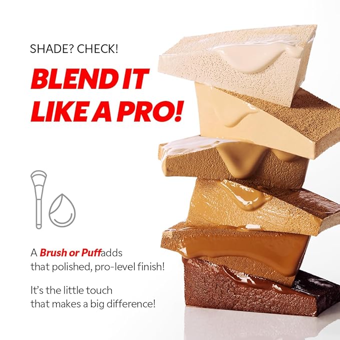 TIRTIR Mask Fit Red FoundationㅣLong Lasting Flawless Coverage, Energy Essence, Lightweight, Hydrating, Pore-Blurring, Breathable Satin Finish, Makeup, Radiant Skin, #11C Cool Rosy, 1.01 Fl Oz