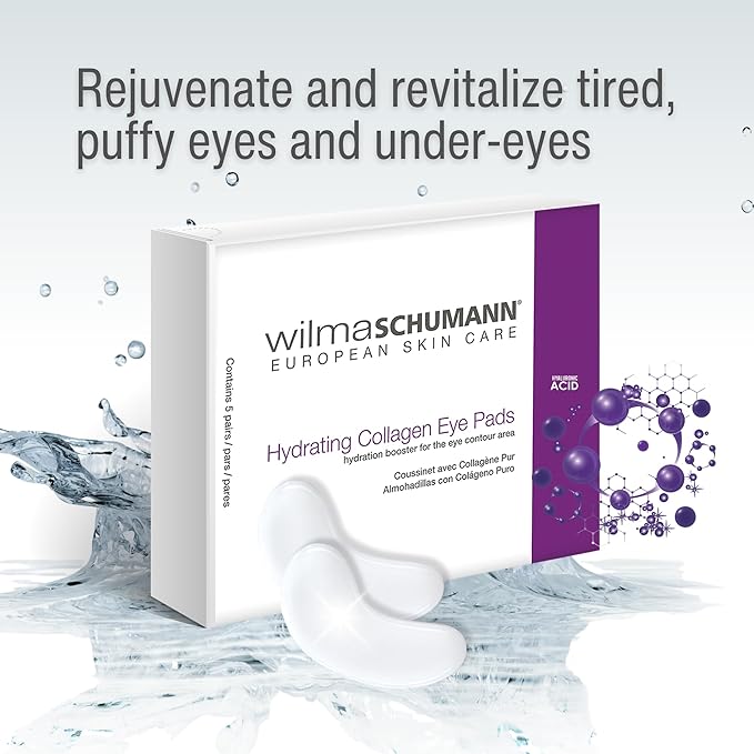 Collagen Under Eye Patches - Targets Dark Circles, Puffiness, Reduces Puffy Eyes, Fine Lines and Wrinkles - Under Eye Mask, Pack of 10 - Luxury Skin Care