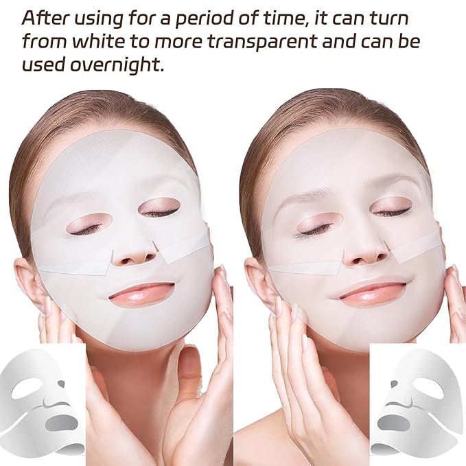 S-SNAIL-OO Bio-collagen Deep Real Mask, Collagen Mask, Bio Collagen Face Mask, Anti Wrinkle Mask, Korean Pure Collagen Gel Films Overnight Face Mask (3PCS)