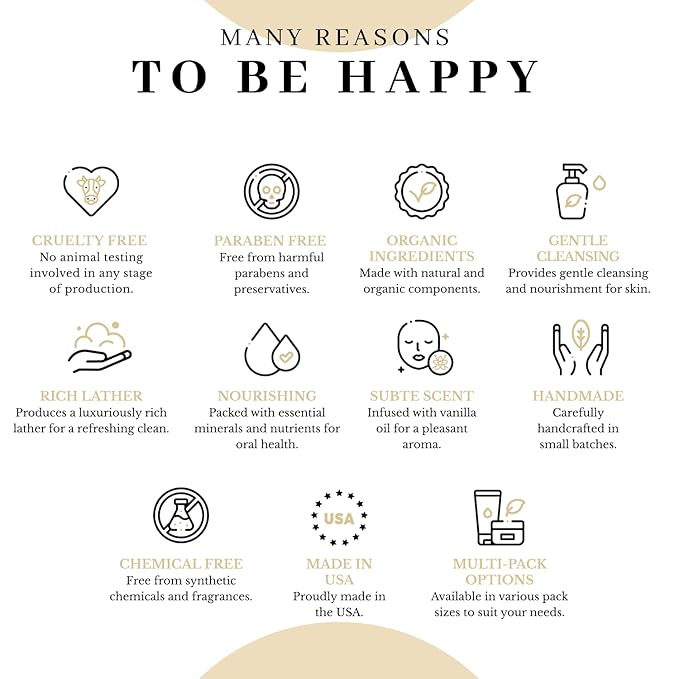 VanMan Beef Tallow and Honey Bar Soap – Pure Grass-Fed Beef Tallow for Skin with Vanilla Oil, Raw Honey & Distilled Water, Hydrating & Nourishing, Vanilla Scent, Clean Ingredients, 3.8oz - 10 Pack