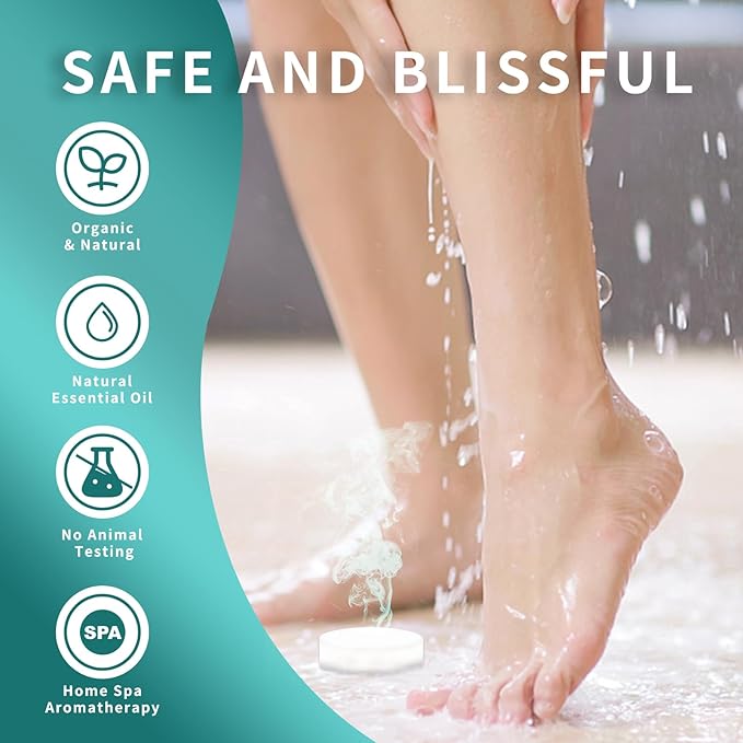 Eucalyptus Shower Steamers 18 Pack XL, Shower Steamer Aromatherapy, Shower Bombs with Essential Oils-Self Care & Birthday Gifts for Women and Men, Unique Gifts for Dad, Mother and Wife