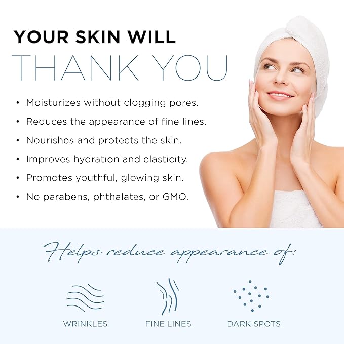 AZURE Hyaluronic Acid & Collagen Anti Aging Sheet Facial Mask - Rejuvenating & Moisturizing Face Mask - Helps Reduce Fine Lines & Wrinkles, Tightens & Smooths - Skin Care Made in Korea - 10 Pack