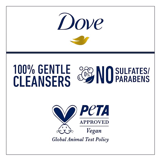 Dove Plant Milk Cleansing Body Wash Oat Milk & Berry Brulee for Moisturized Skin Gentle Cleanser, No Sulfate or Parabens, pH balanced 17.5 fl oz