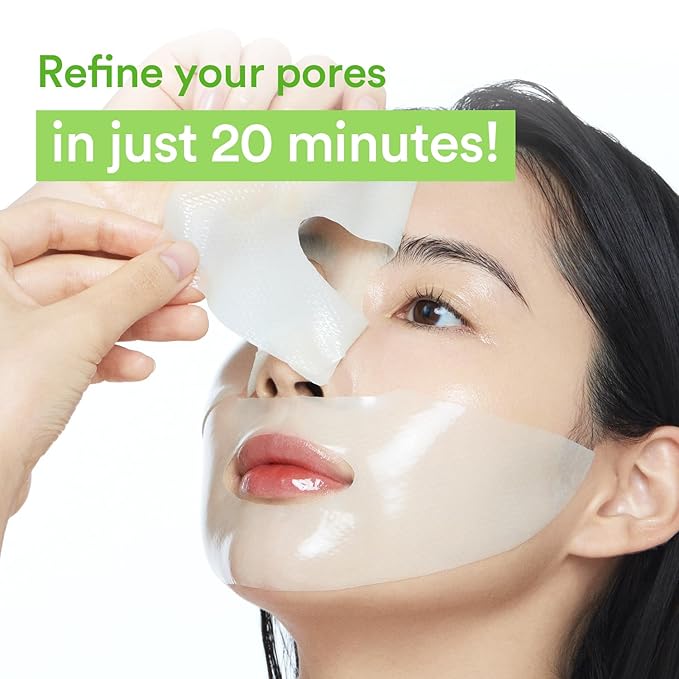 Abib Collagen Gel Mask Heartleaf Jelly 4 Sheets (Soothing) I Korean Vegan Collagen, Cooling Calming Hyaluronic Acid Hydrogel Face Mask Skin Care