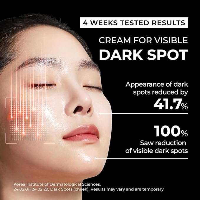 DOMINAS Dark Spot Corrector Cream Plus | Advanced Korean Formula with Niacinamide, TECA, Urea & Panthenol to Improve Uneven Tone, Skin Elasticity & Visible Discoloration | Travel Kit (0.7 + 0.35 oz)