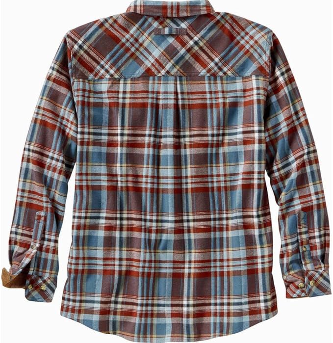 Legendary Whitetails Men's Flannel Shirt Long Sleeve Button Down 100% Cotton