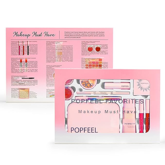 All in One Kit Makeup Kit - Civlann Professional Makeup Kit for Women Full Kit with Eyeshadow Palette, Lip Gloss, Blush, Foundation, Concealer - Essential Starter Comestic Set for Teenage Girls #2