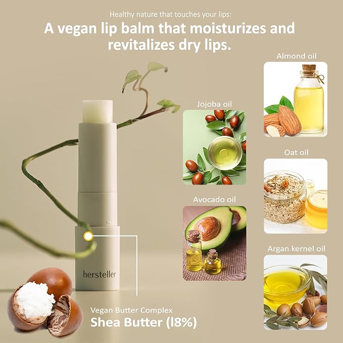 hersteller Nearby Recharging Toasy Makeup Lip Balm Vegan Butter Complex Intensive Moisturizing Treatment for Dry Lips and Cheek Natural Healthy Colors Nutty