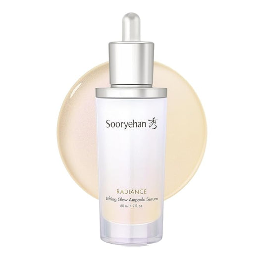 SOORYEHAN Lifting Ampoule Serum (2.02fl oz) - Triple-Action Anti-Aging Serum for Skin Tone, Texture, and Elasticity with 5% Niacinamide and Triple Collagen Blend