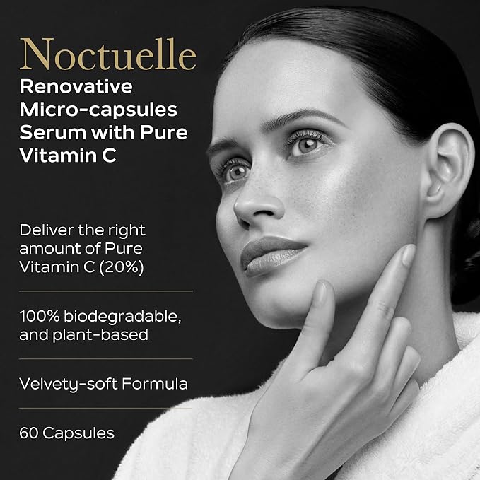 SOTHYS Renovative Micro-Capsules - Vitamin C Serum for Face | Vegan Capsules | Anti-Aging, Dark Spot | Night Treatment | 60 x .01 Fl Oz