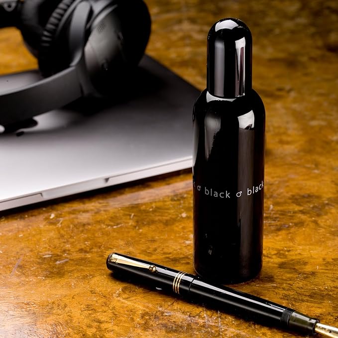 COLOUR ME Milton-Lloyd Black Homme - Eau de Parfum - Long Lasting Perfume for Men - Vanilla, Sandalwood Cologne for Men - Woody Men's Cologne - 3 oz.