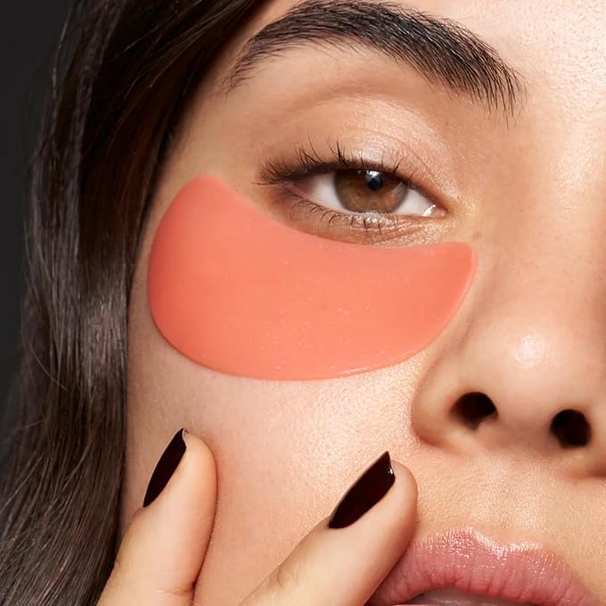 Rodial Dragon's Blood Jelly Eye Patches (4 Sachets), Elisticity and Firmness, Hyaluronic acid and Dragon's Blood for Plumping and Deep Hydration, Makeup Prep