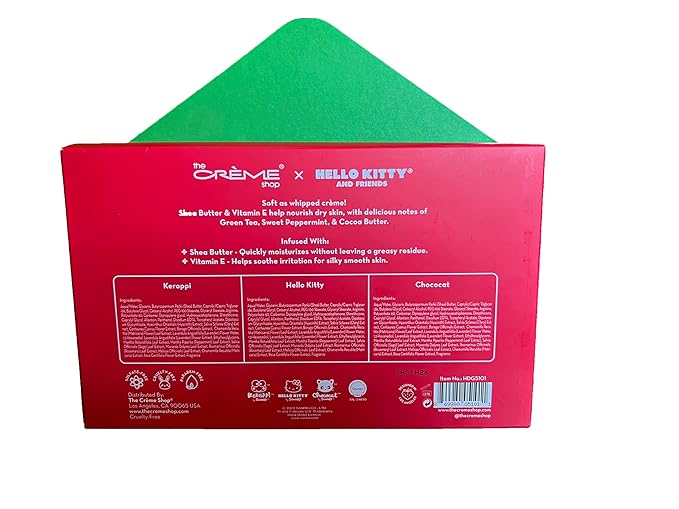 Hello Kitty and Friends-Holiday Handy Créme Trio -by the CRÉME Shop-Holiday Gift Set