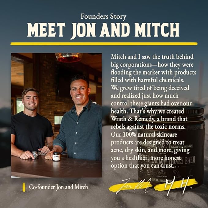 Organic Beef Tallow for Skin - 4 OZ (Citrus) — Grass Fed Beef Tallow for face + Body — US-Made Whipped Tallow and Honey Balm Moisturizer for Dry and Sensitive Skin, Eczema, Rosacea (No Additives)