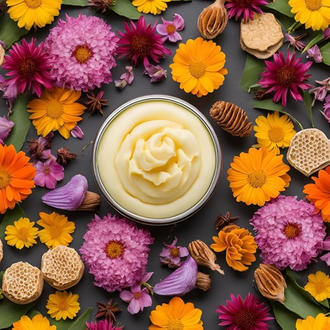 Tallow Lip Balm with Grass-fed and Finished Tallow, Organic Beeswax, Raw Organic Honey and Natural Clove Oil - Handmade With Only 4 Ingredients To Lock In Soothing Moisture (Honey & Clove) - 2 Pack