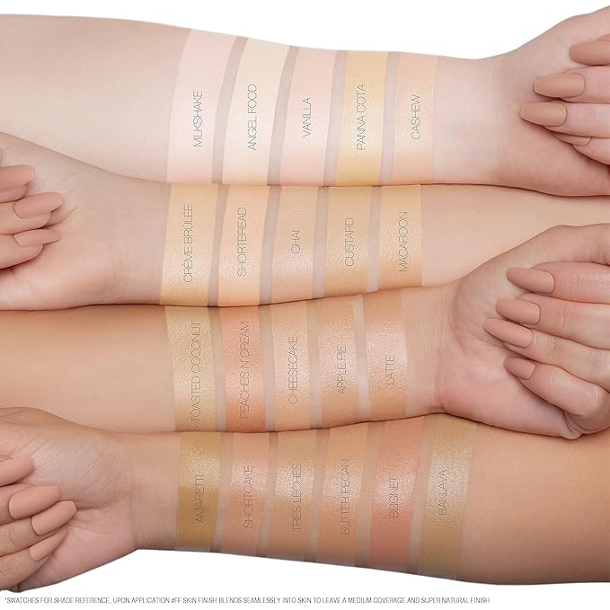 HUDA BEAUTY #FauxFilter Skin Finish Buildable Coverage Foundation Stick 330N Butter Pecan