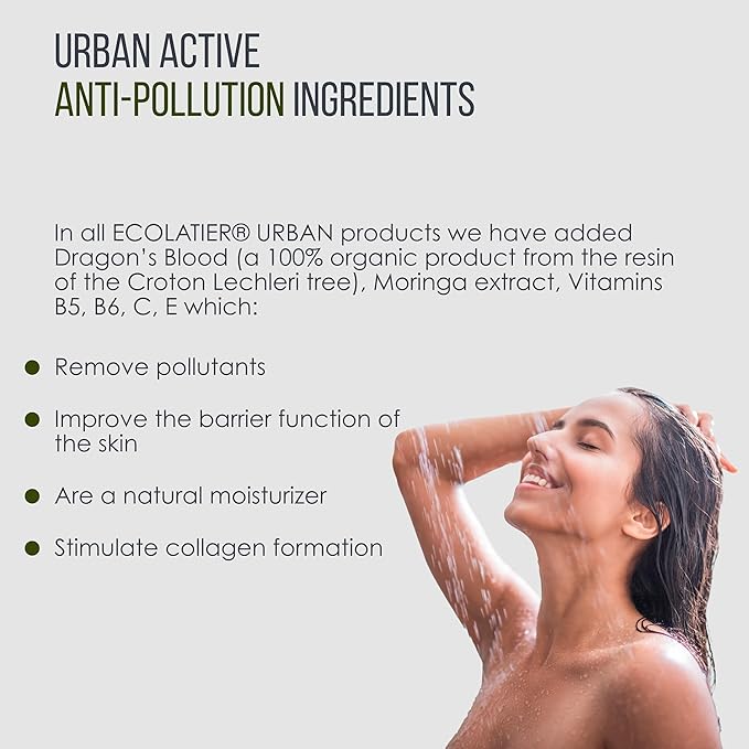 ECOLATIÈR Vanilla Body Wash with Organic Argan Oil - Moisturizing Natural Body Wash for Women & Men, 97.5% Natural Ingredients, Vegan, Hydrating & Antioxidant Care for Soft, Smooth Skin, 20.3 Fl Oz