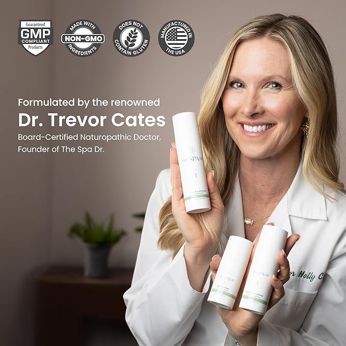 The Spa Dr. 3-Step Age-Defying Skincare System - Antiaging SkinCare Set for Women - Anti Aging Skin Care Sets for Women - Skin Care Routine: Cleanser, Age Defying Lift & Tight Serum, Moisturizer