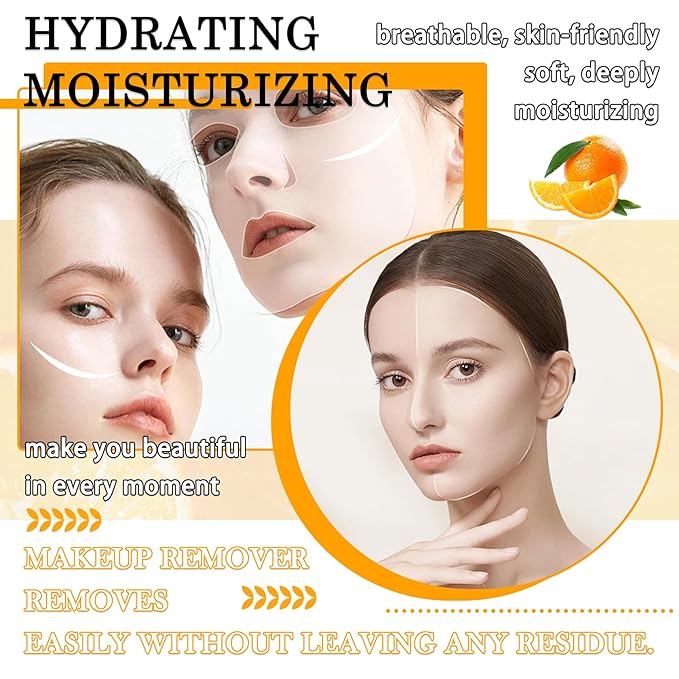 22PCS Facial Mask,Moisturizing Face Mask Sheets Set,Hydrating Facial Sheet Mask Gifts Set for Women