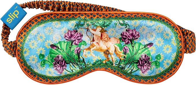 slip Pure Silk Sleep Mask - 100% Pure 22 Momme Mulberry Silk Eye Mask - Comfortable Sleeping Mask with Elastic Band, Zodiac Collection: Sagittarius