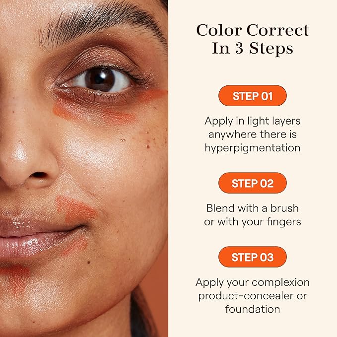 Live Tinted Huestick: All-over Color Corrector Multistick for Brighter, Balanced Skin, Works on Lips, Cheeks, And Eyes, Vitamins C+E Soothes, Heals & Nourishes Damaged Skin - Rise 3g / 0.1oz