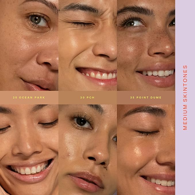 Tower 28 Beauty SunnyDays SPF 30 Tinted Mineral Sunscreen - For Sensitive Skin - 2-in-1 Facial Broad Spectrum UVA/UVB Protection + Foundation - Shade 35 POINT DUME, 1 Fl Oz