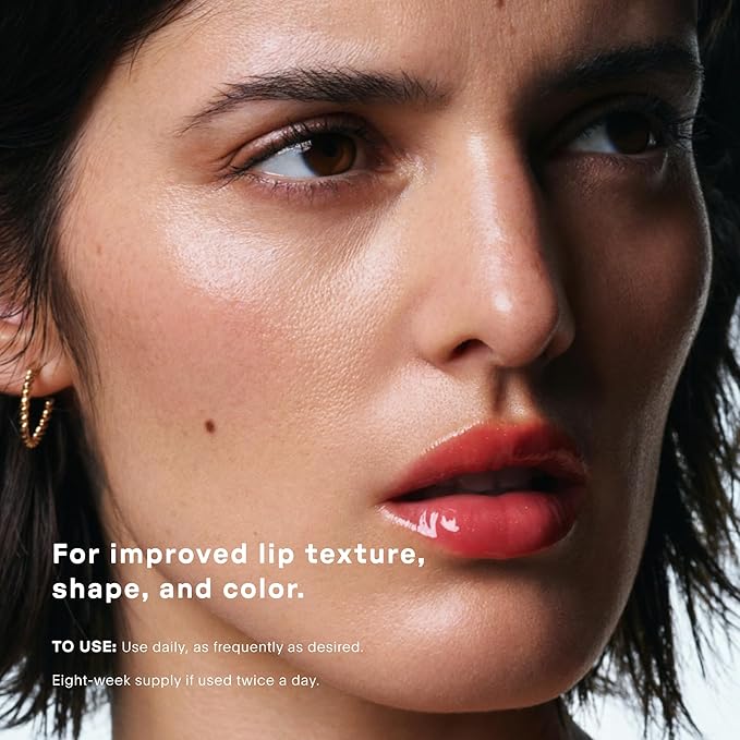 U Beauty The PLASMA Tinted Lip Compound Anti-Wrinkle & Anti-Aging Treatment - Shimmery Plumping Lip Gloss with Hyaluronic Acid, Shea Butter, Salicylic Acid & Peptides to Deeply Hydrate,Bellini - 15 mL