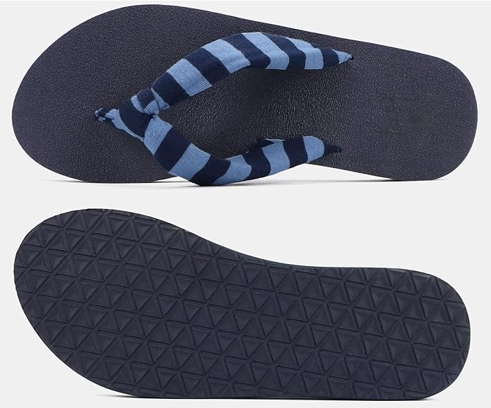 KuaiLu Womens Dressy Sandals Arch Support Yoga Mat Walking Cross Slides Ladies Slip on Orthotic Travel Outfits Slippers Cushion Comfortable