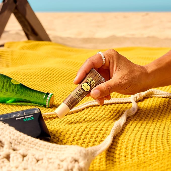 Sun Bum SPF 30 Sunscreen Coconut Lip Balm Sunscreen - Broad Spectrum Moisturizing with Aloe & Vitamin E - Hawaii 104 Act Compliant (Made Without Octinoxate & Oxybenzone) - 0.5 oz