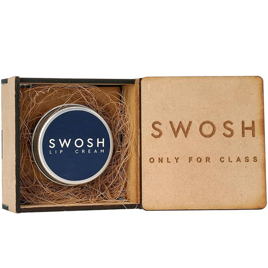 SWOSH Organic Lip Cream For Lightening & Brightening Dark Lips For Men & Women, 0.53 OUNCE with natural extract, clove oil, lavender oil, Lemon Grass oil lip Cream