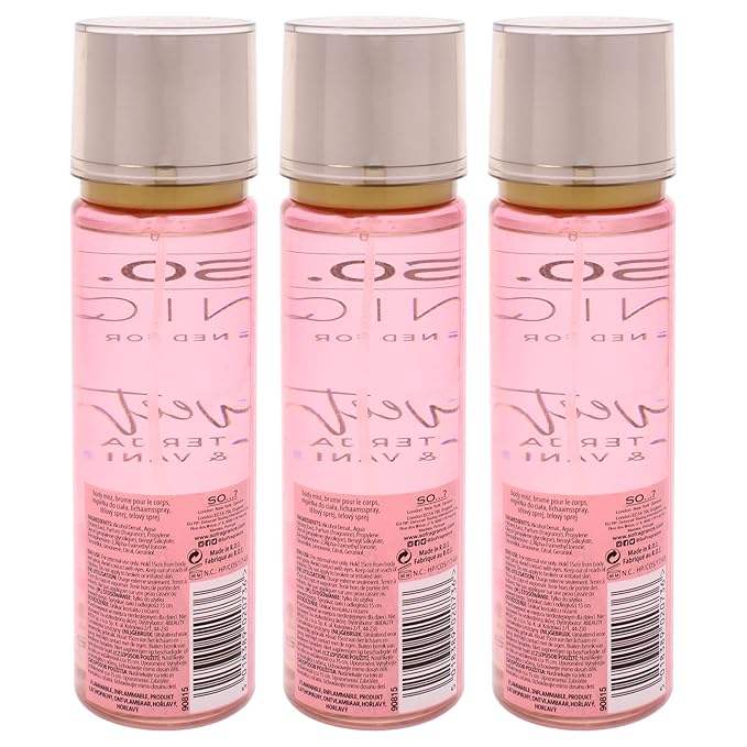 So...? Unique Body Mist - Sweet Pea for Women - 5.1 oz Body Mist - Pack of 3