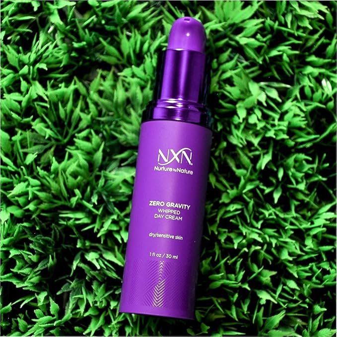 NXN Whipped Day Cream Face Moisturizer with Natural Retinol, Squalane & Grapeseed Oil - Anti Aging Facial Formula for Dry/Sensitive Skin, USA Made