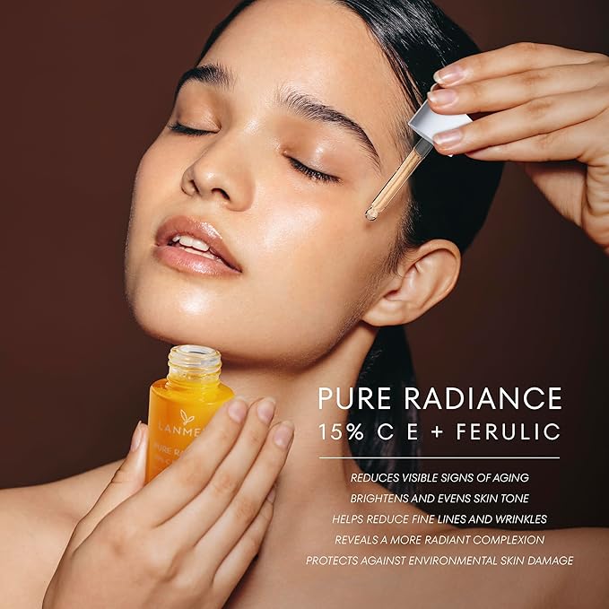 Vitamin C Serum With Ferulic Acid: CE Ferulic Face Serum With 15% Ascorbic Acid, Vitamin E, Hyaluronic Acid - Vit C Serum for Deep Hydration, Brightening, Anti-aging, Anti Wrinkle, Skin Repair 1 Fl Oz