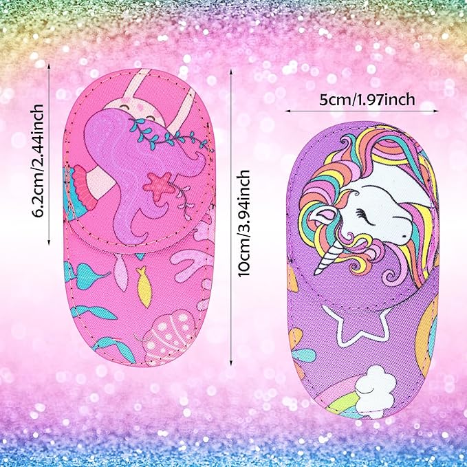 Newcotte 12 Pcs Eye Patch for Kids Girls Boys Reusable Eye Patch for Glasses over the Lens Colorful Eye Patch Toddler Eye Patch Adorable Kids Eye Patches Assorted Eye Patch Cover (Cute)