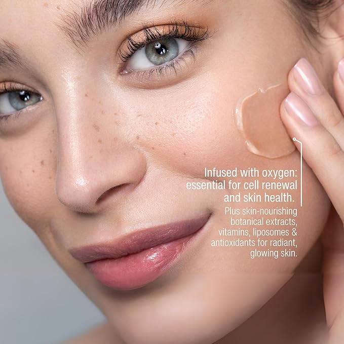 Oxygen Moisturizing Serum for Face, Hydrating Facial Serum, 1 oz